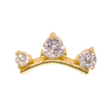 Tiny Tiara Single Stud