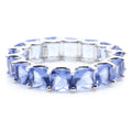 Baby Blue Infinity Ring