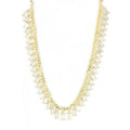 Crystal Bib Necklace in Clear