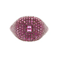 Rounded Crystal Ring
