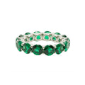 Infinite Ring in Emerald
