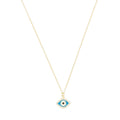 Sky Blue Evil Eye Necklace