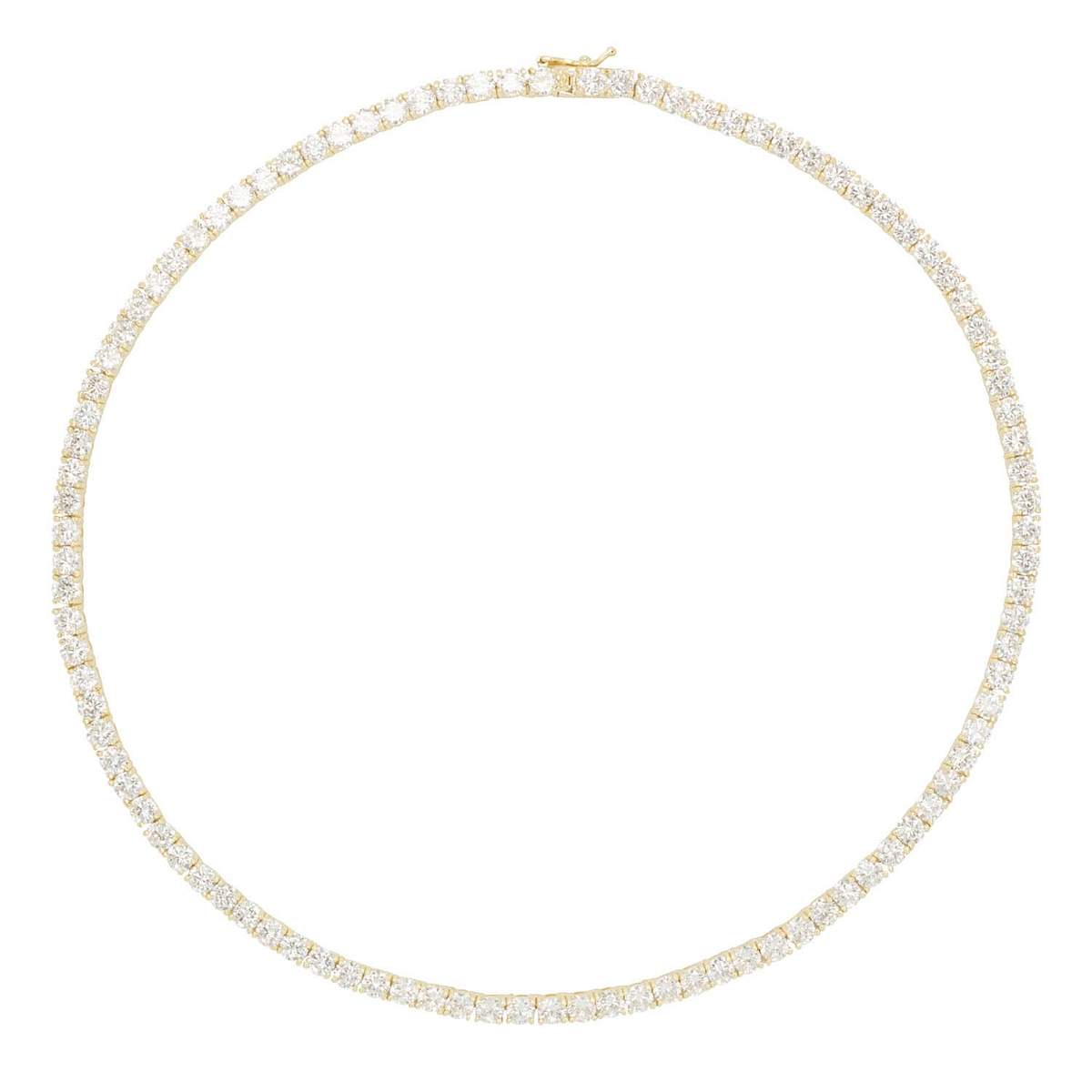 Crystal Tennis Necklace