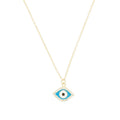 Sky Blue Evil Eye Necklace