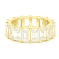 Clear Emerald Cut Ring