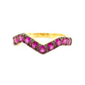 Ruby Zig Zag Ring