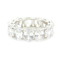Clear Oval Cut Ring