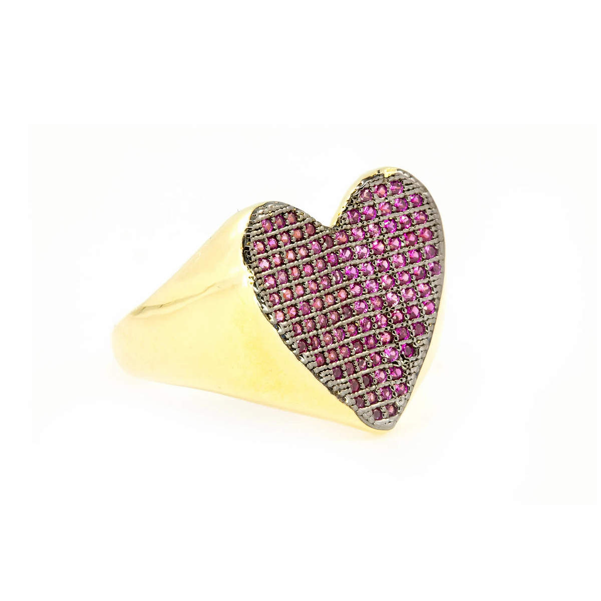 Garnet Love Ring