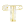 Safety Pin Stack Ring