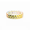 Rainbow Ellipse Ring