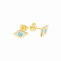 Abstract Eye Mini Stud