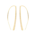 Sliver of Gold Earrings