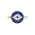 Azure Ambition Evil Eye Ring