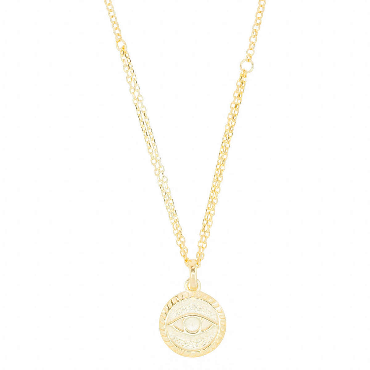 Golden Eye Necklace