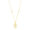 Hamsa Sunrise Necklace