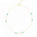 Turquoise Antique Anklet