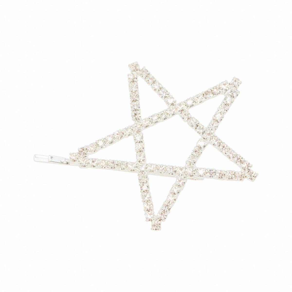 Chunky Crystal Star Hairpin