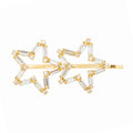 Double Star Crystal Hairpin