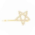 Mini Crystal Heart Hairpin
