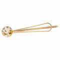 Yellow Crystal Hairpin