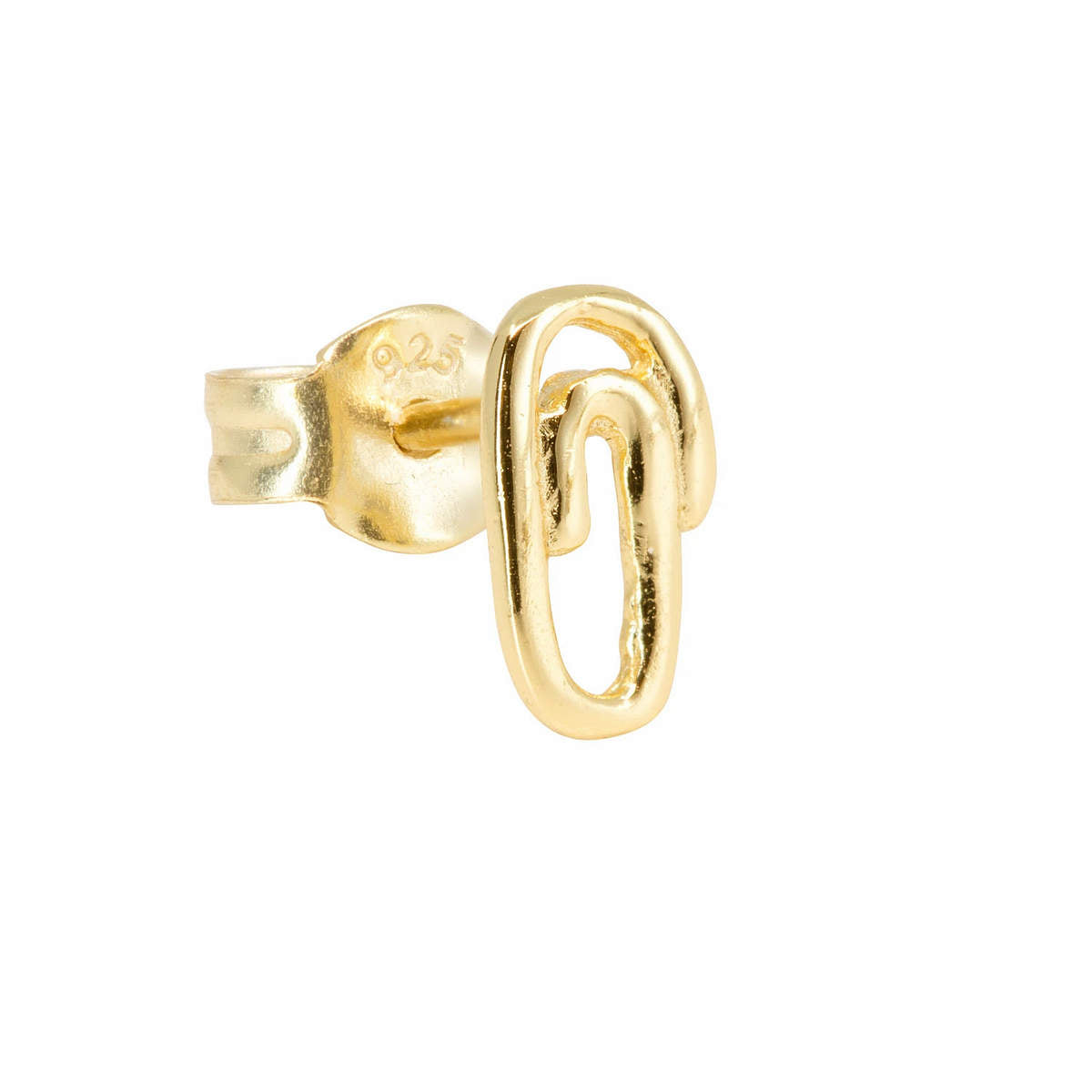 Paperclip Ear Mini Stud