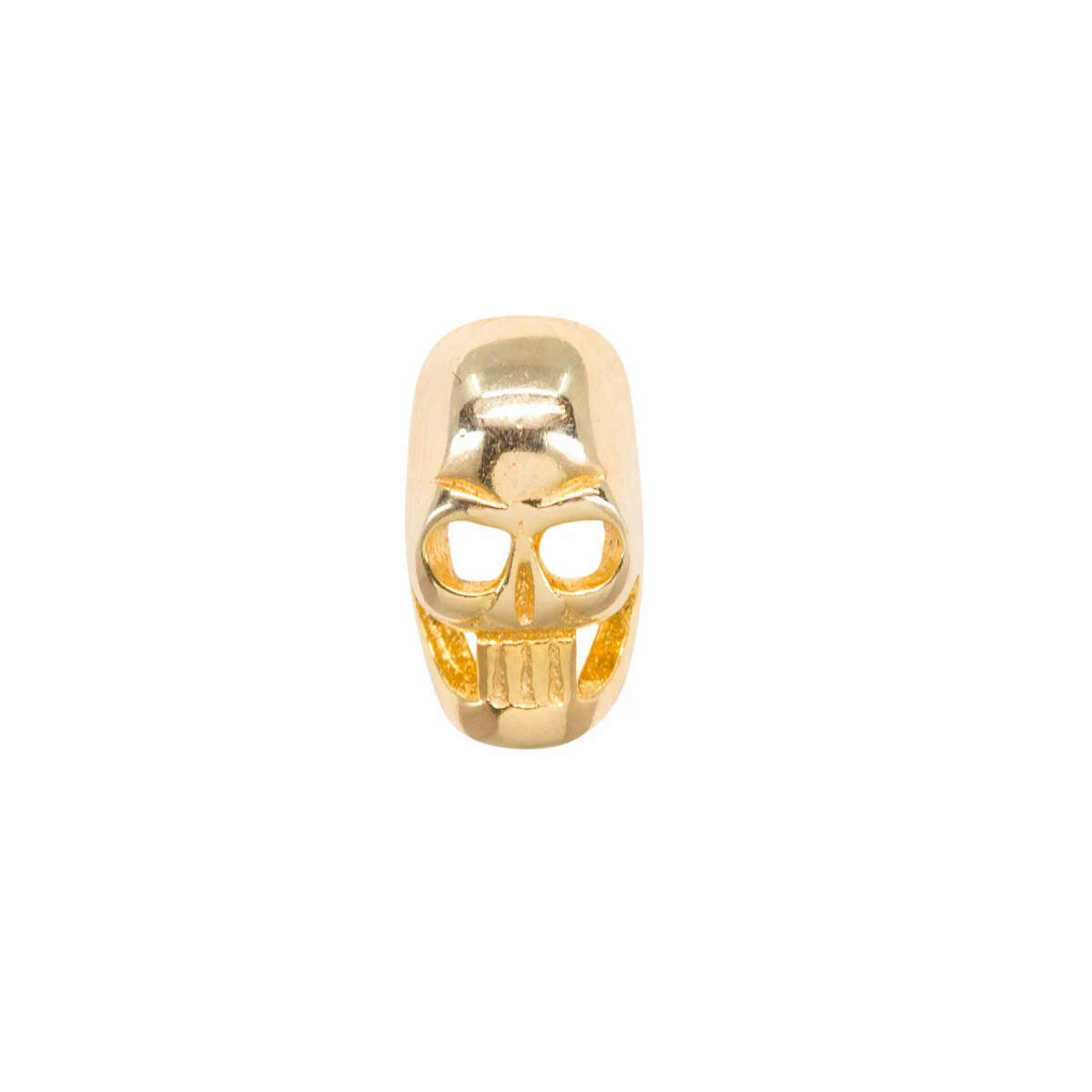 Golden Skull Mini Stud