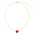 One Love Anklet in Red