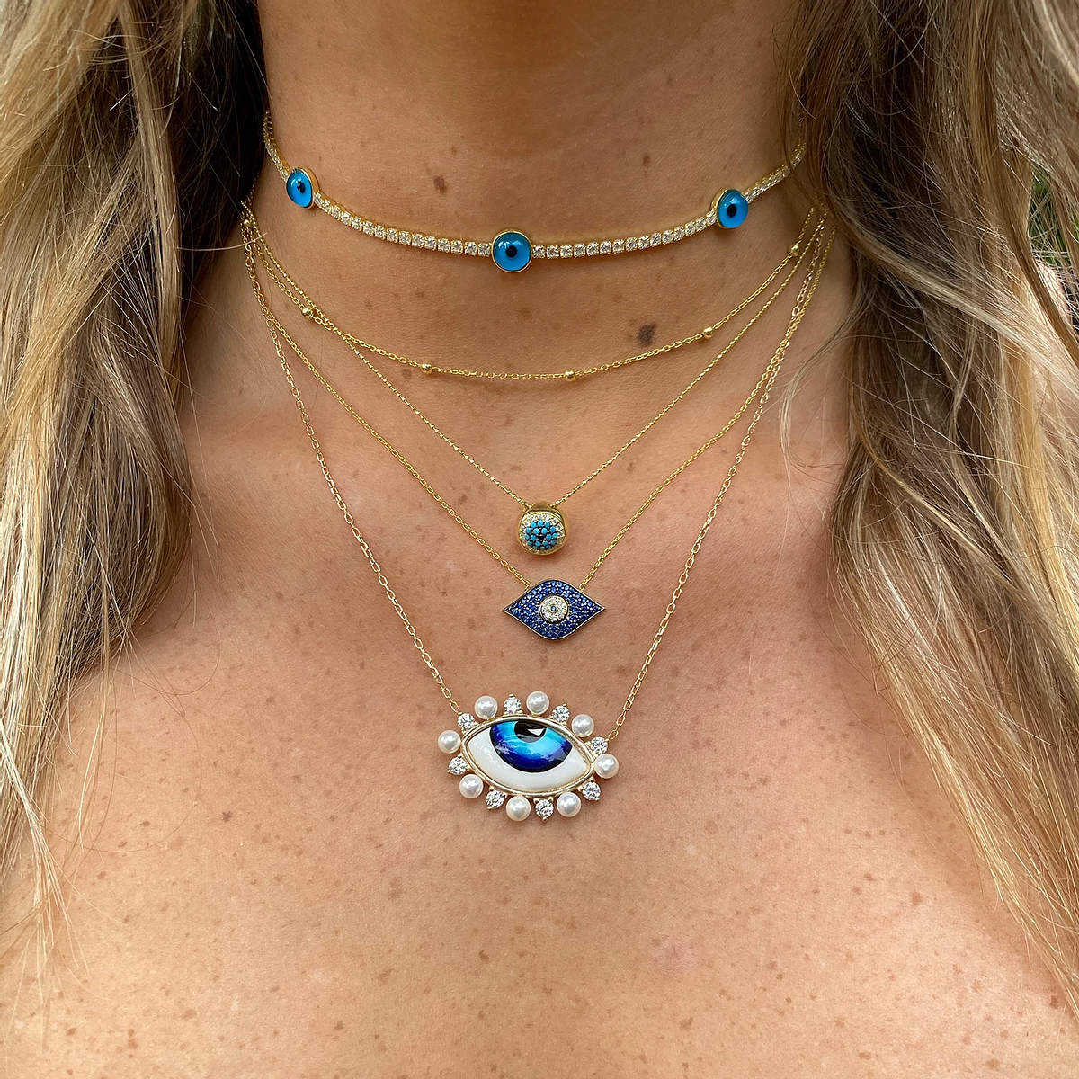 Hera Beaded Choker