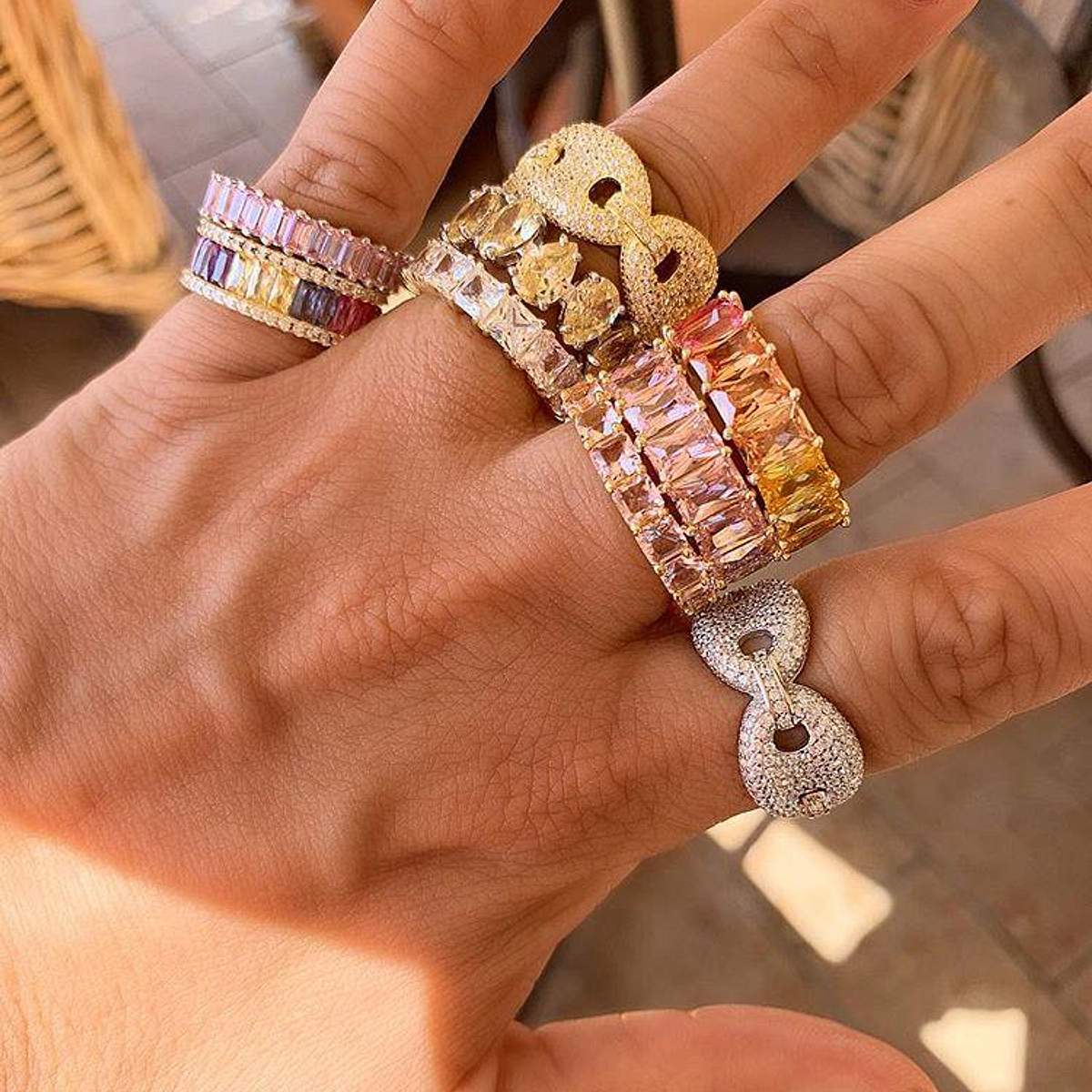 Glamour Ring in Gold