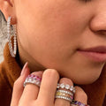 Panoramic Crystal Hoops
