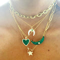 Lucky Links Chain Choker