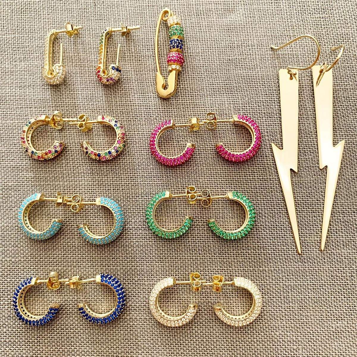True Bolt Earrings