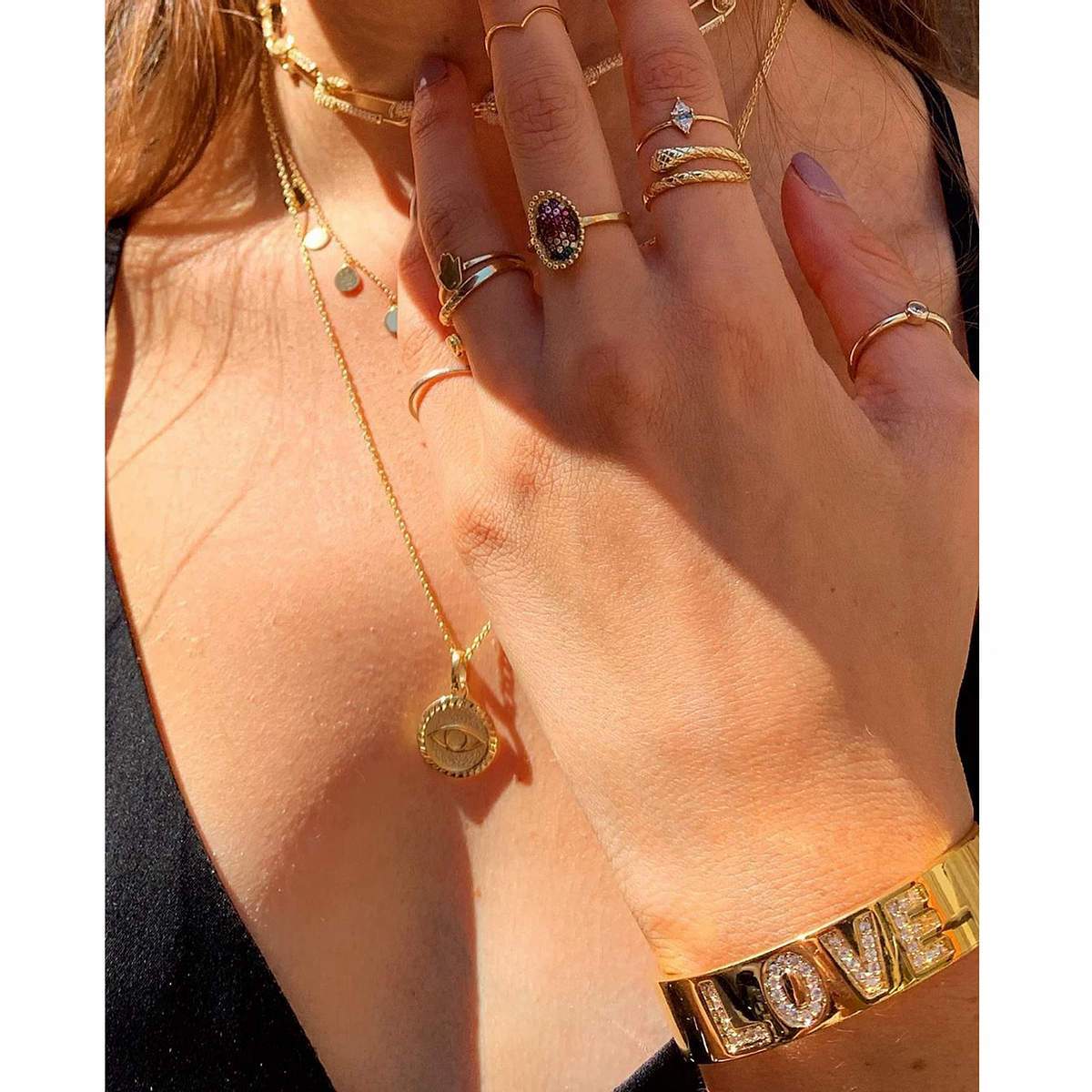 Big L-O-V-E Cuff