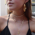 Golden Eye Necklace