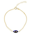 Indigo Evil Eye Bracelet