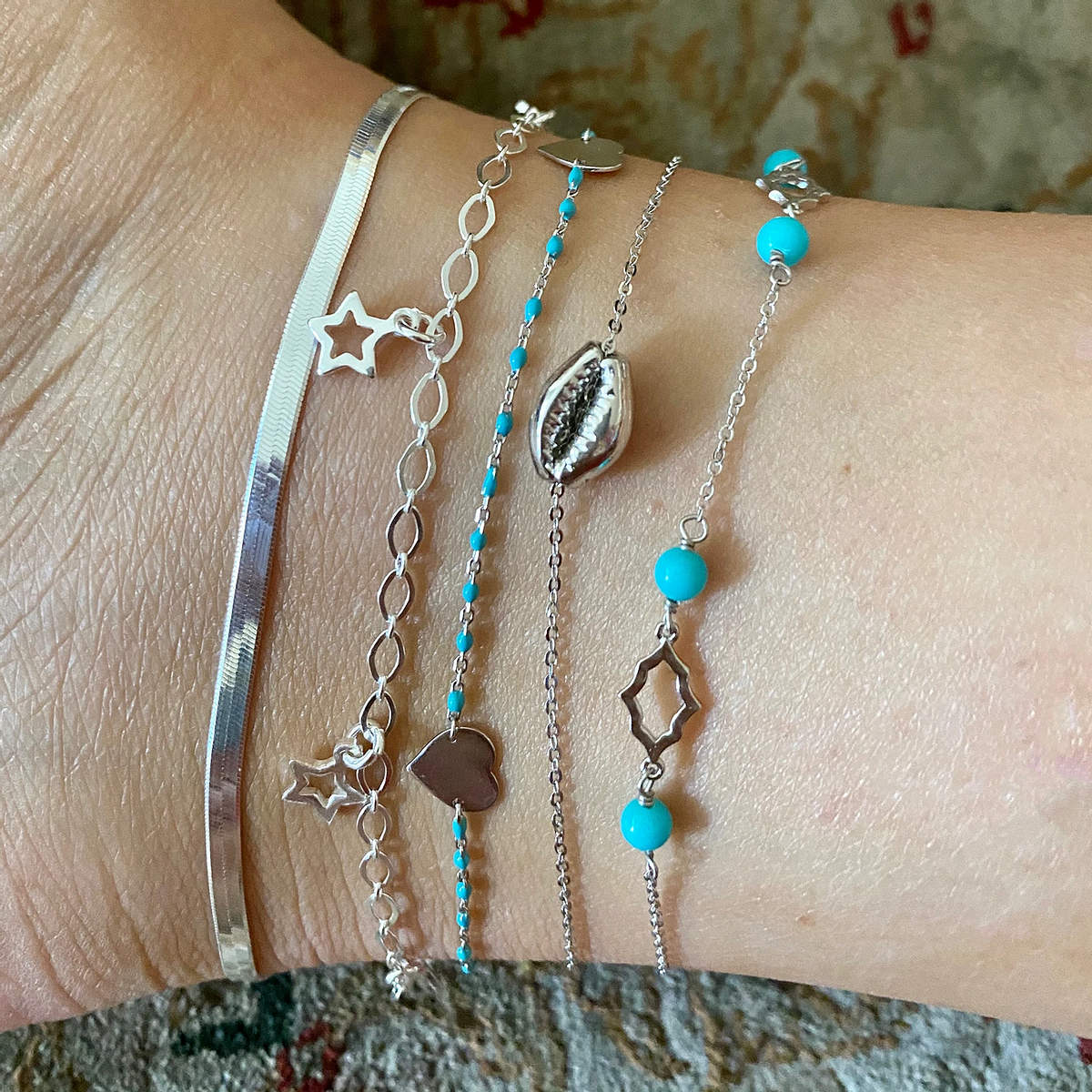Puka Shell Anklet
