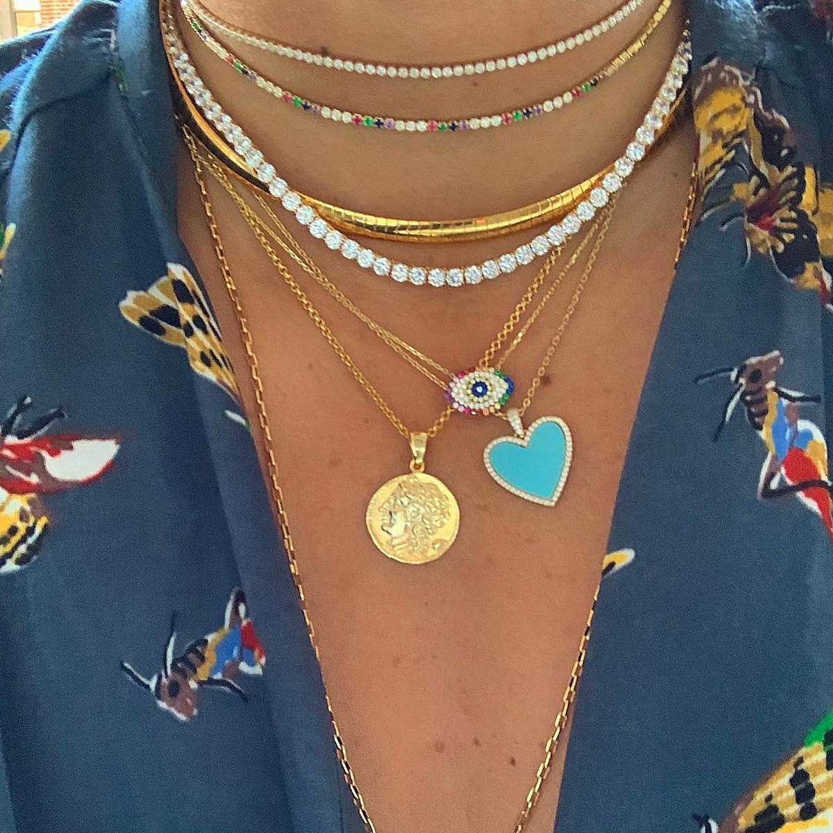 Crystal Tennis Necklace