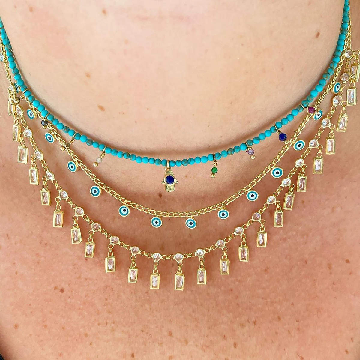 Crystal Drip Necklace